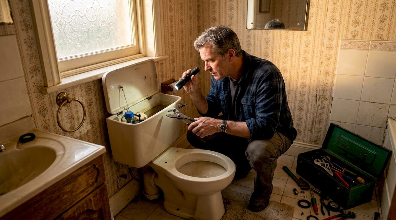 How to fix phantom toilet flushing at home