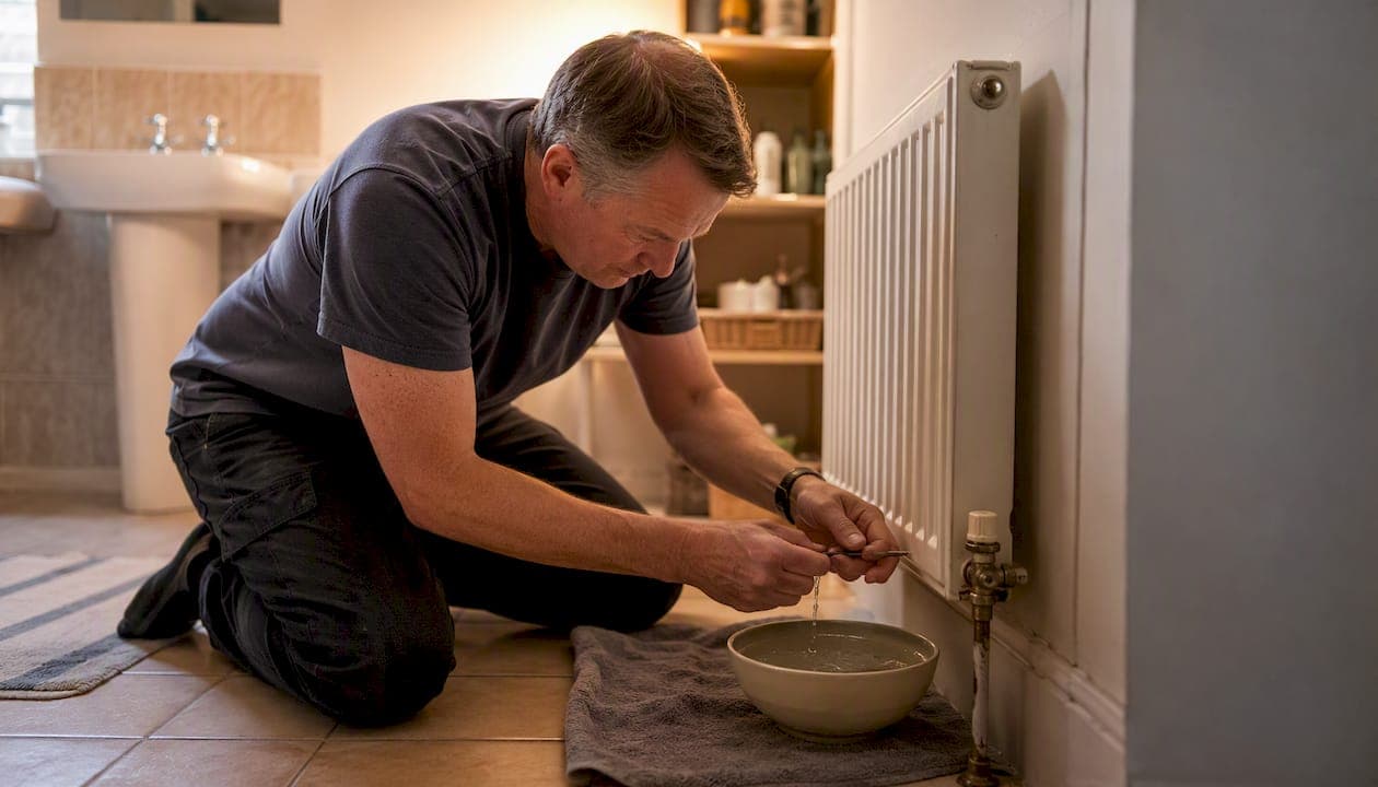Radiator bleeding: best practices for UK homeowners