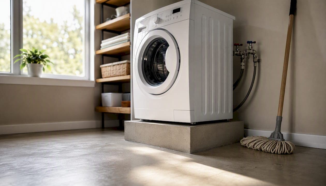 Why you should raise plumbing appliances above ground level