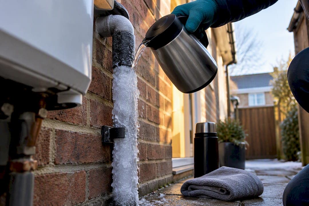 Avoid a £75–£150 call out for a frozen condensate pipe, 6 steps (UK)