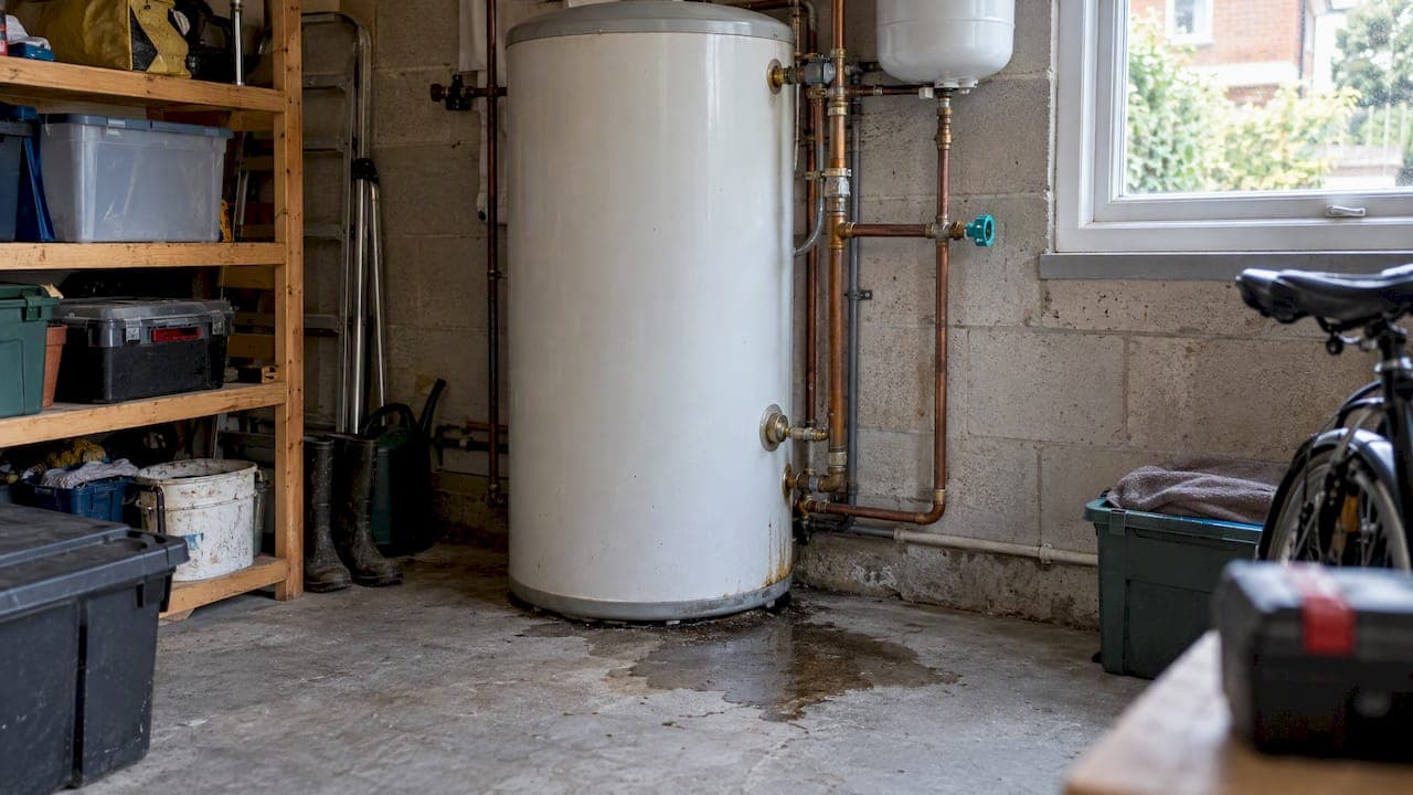 Hot Water Tank Leaking? 5 Safe Steps for UK Homeowners