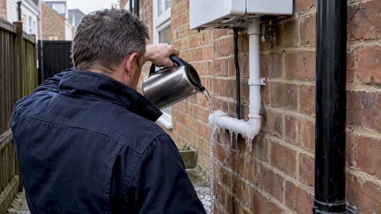 Frozen Central Heating Pipes? Thaw Condensate Pipes Safely in UK Homes